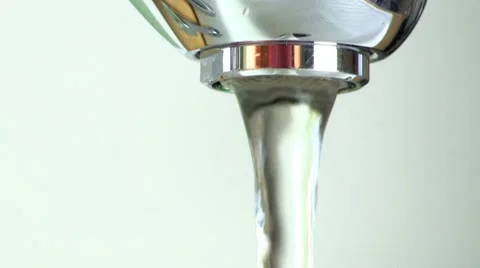 Running faucet tap macro; 10 Stock Footage 10785630