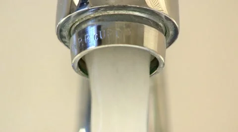 Running faucet tap macro; 2 Stock Footage