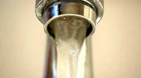 Running faucet tap macro; 4 Stock Footage 10774417