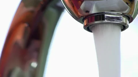 Running faucet tap macro; 8 Stock Footage 10785601