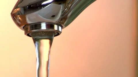 Running faucet tap macro; 9 Stock-Footage 10785618