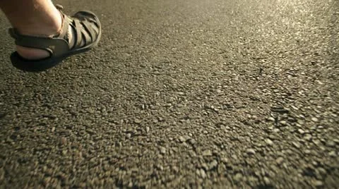 Running Feet 035230 Stock Footage 11197633