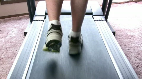 Running Feet Stock Footage 611758