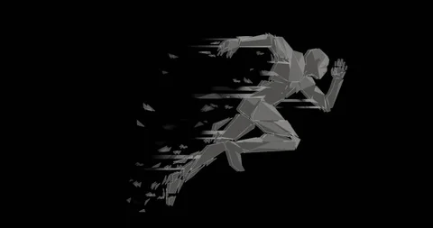 Running 库存影片 130606351