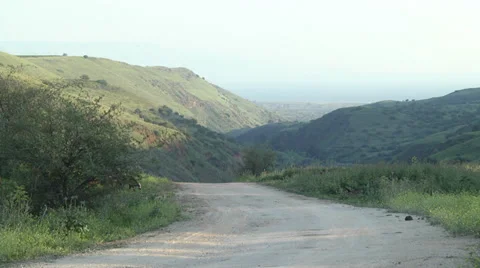RUNNING IN THE GALILEE Stock Footage