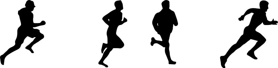 Running icon isolated on background Stock Illustration