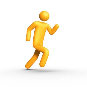 Running Illustrazione stock