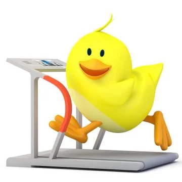 Running Stock Illustration