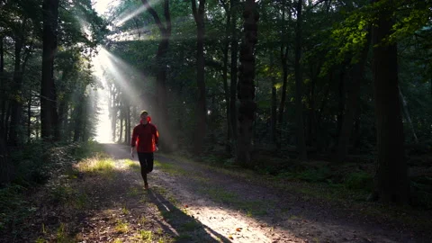 Running in a lane Stock Footage 210223288