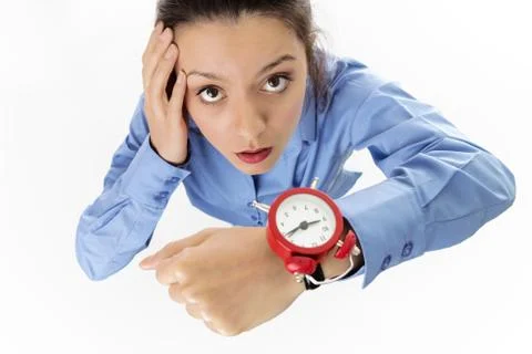 Running late toady Stock Photos