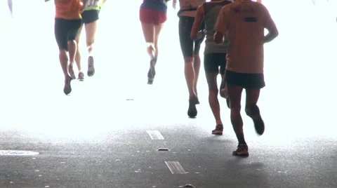 Running into the Light 스톡 동영상 10856622