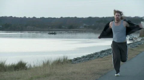 Running man 動画素材 587915