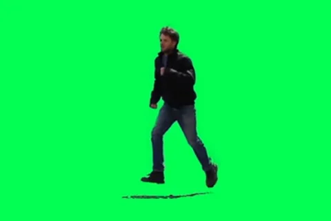 Running Man Stock Footage 7731486