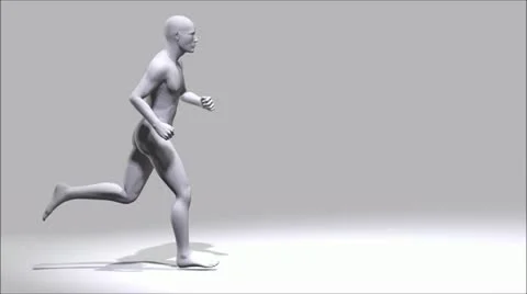 Running Man Stock Footage 12179037