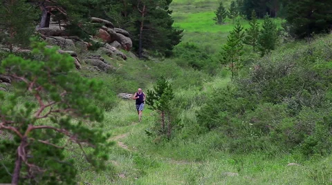 Running Man Stock Footage 47933393