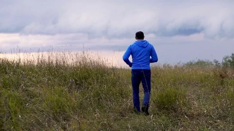 Running man Stock Footage 80000108