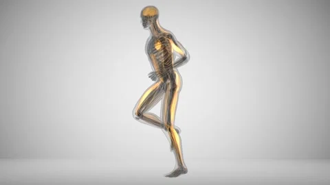 Running man Stock Footage 89755916