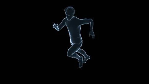 Running man Stock Footage 138525888