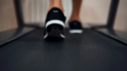 Running man in the gym Stock Footage 142375230