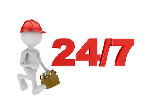 Running man Stock Illustration