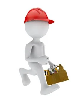 Running man Stock Illustration