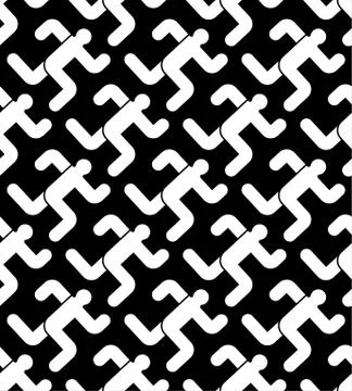 Running man pattern seamless. Run background. Vector ornament Ilustración de archivo