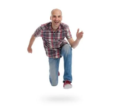Running man Stock Photos