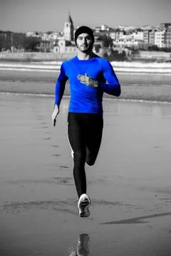 Running man Stock Photos