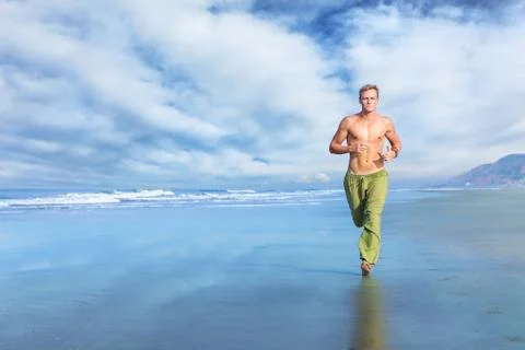 Running man Stock Photos