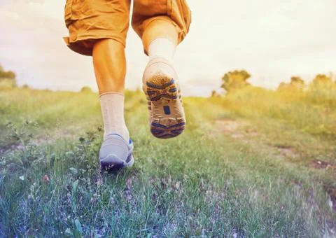 Running man Stock Photos