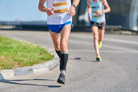 Running man. Stock Photos
