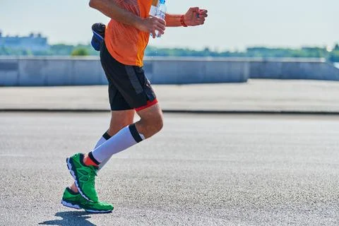 Running man. Stock Photos