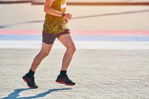 Running man. Stock Photos