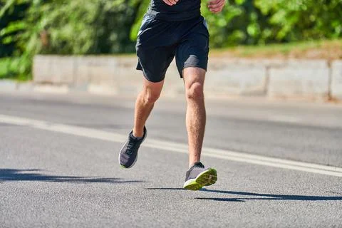 Running man. Stock Photos