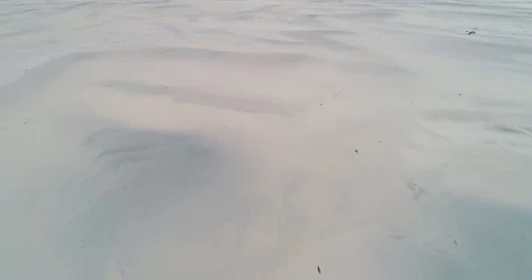 Running man through the desert Stock Footage 128301707