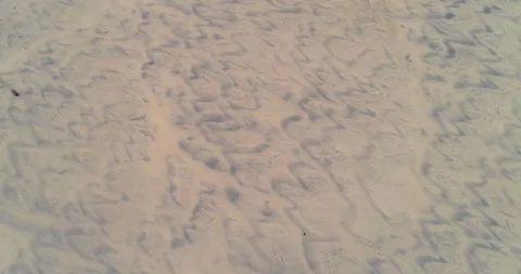 Running man through the desert Stock Footage 128305032