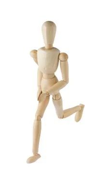 Running mannequin Stock Photos