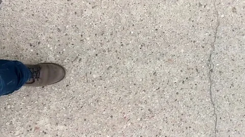 Running Men Feet Close Up Exercise Stock-Footage 75476235