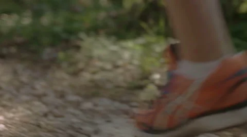 Running in the nature Video stock 53646319