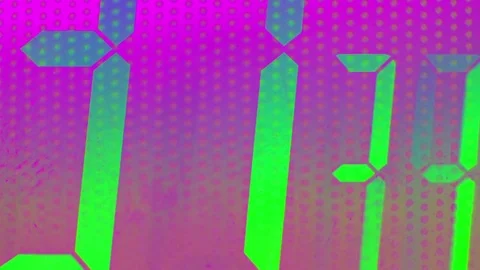 Running the numbers Stock Footage 70461905