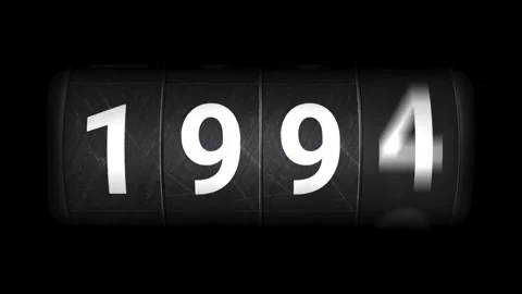 Running Odometer New Year 2025 Stock Footage 285524081