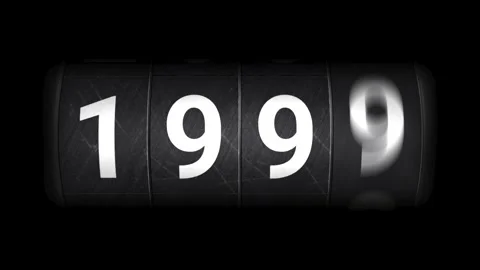 Running Odometer New Year 2030 Stock Footage 285524105