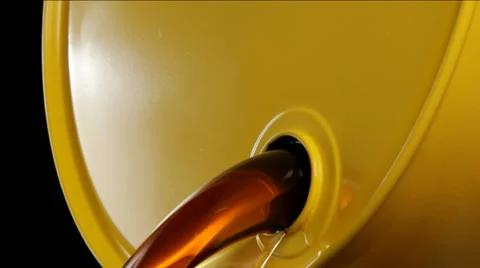 Running out of oil Stock Footage