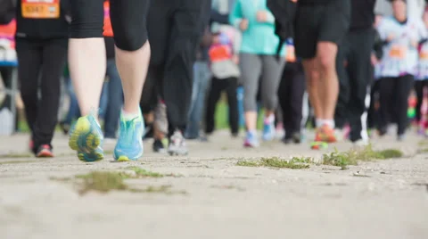 Running People Video stock 32961475