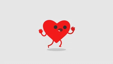 Running Scared Heart Stock Footage 325733012