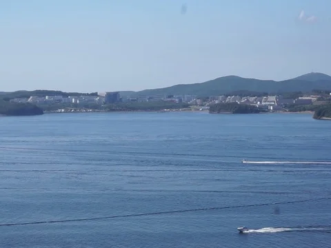 Running in the sea Vídeo Stock 80204781