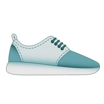 Running shoes icon Stock Illustration