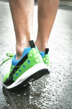 Running shoes Stock Photos