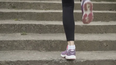 Running on the spot Stock Footage 74008460