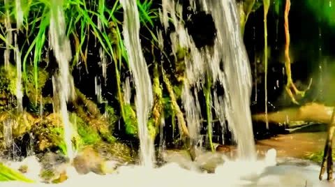 Running Stream Stock Footage 24828497